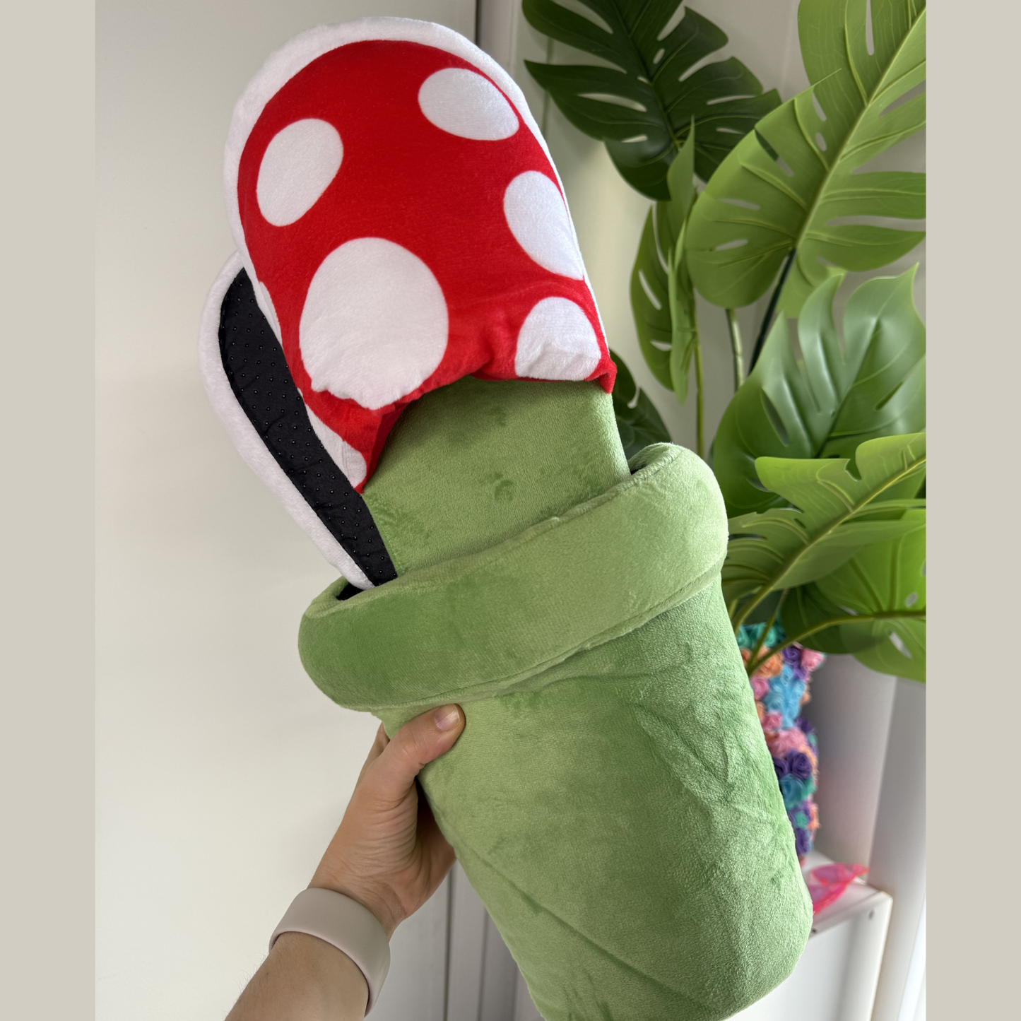 MariPuff™ Saksı Kılıflı Peluş Terlik