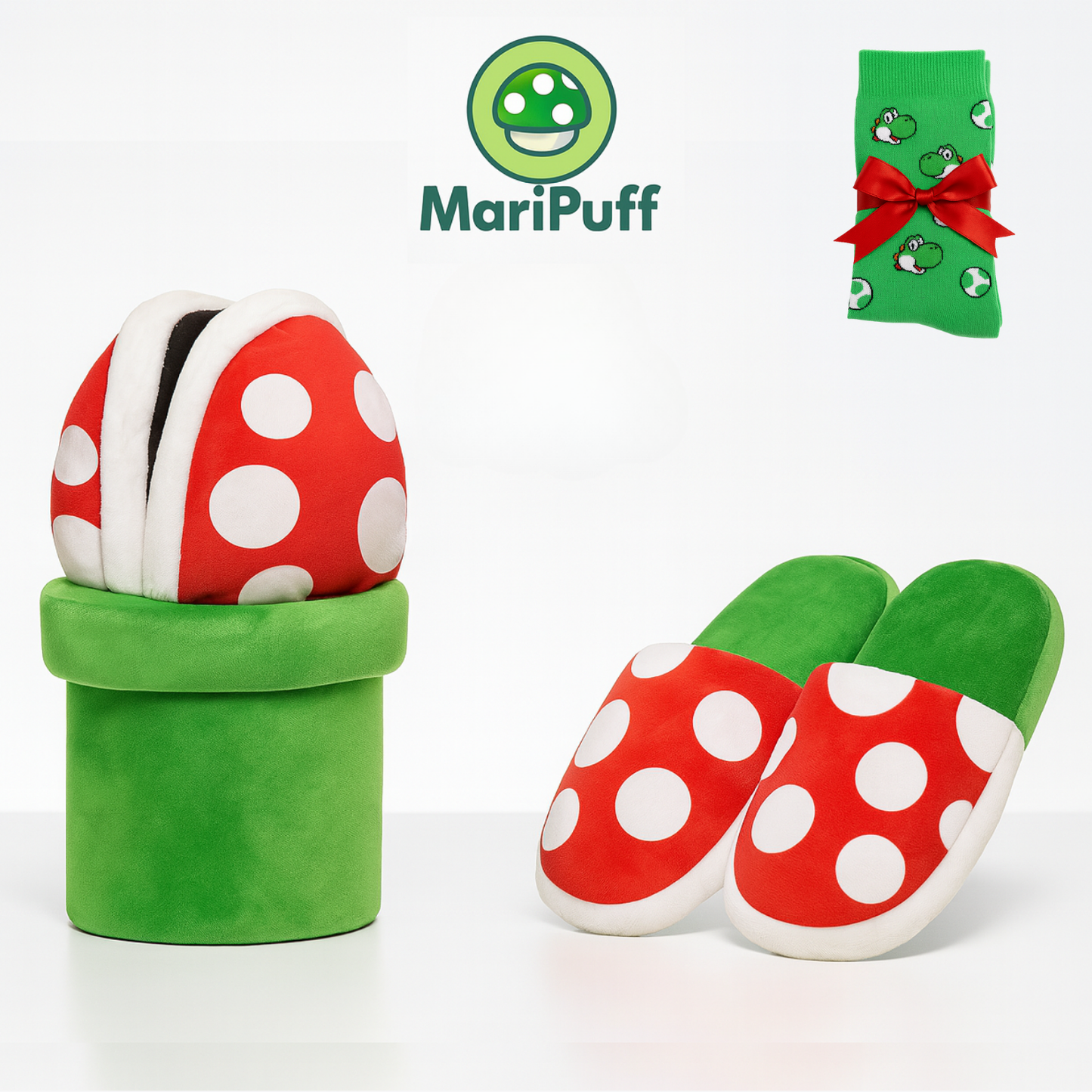 MariPuff™ Saksı Kılıflı Peluş Terlik