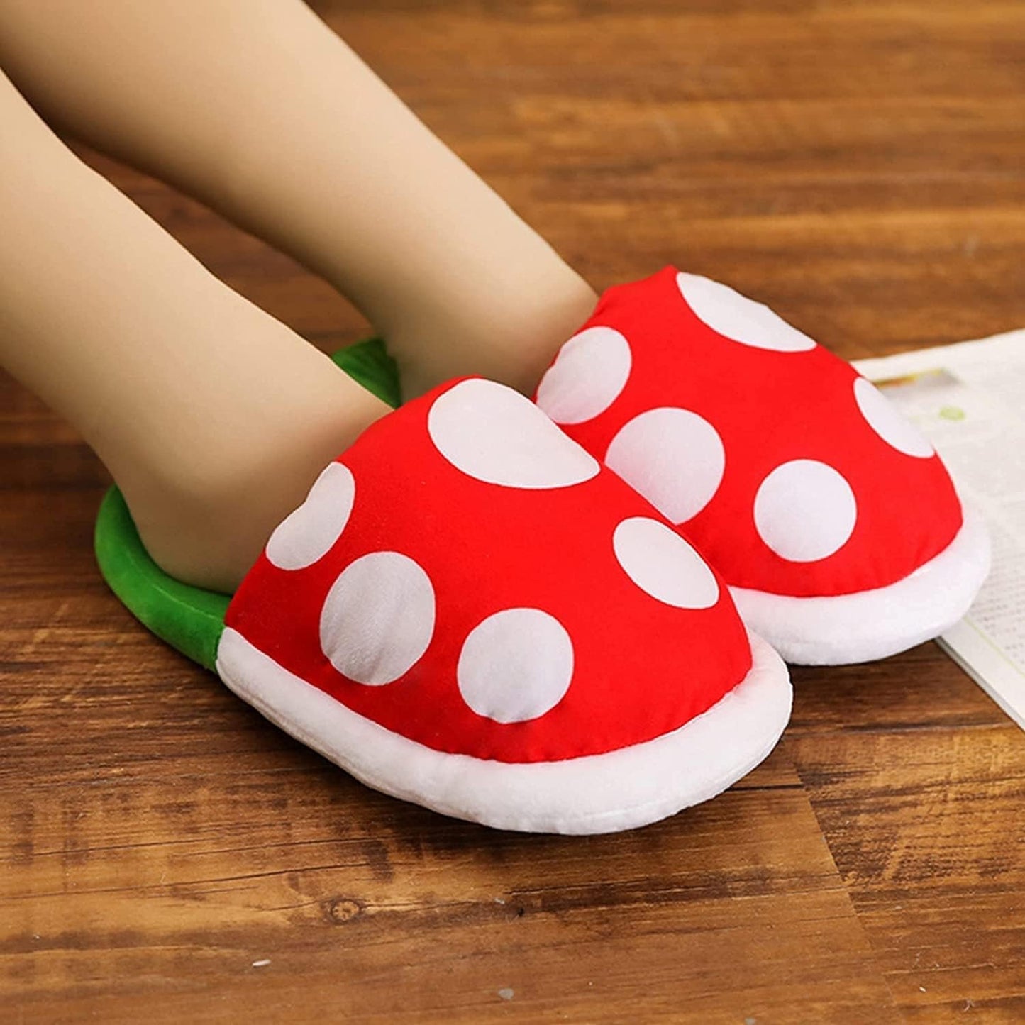 MariPuff™ Saksı Kılıflı Peluş Terlik