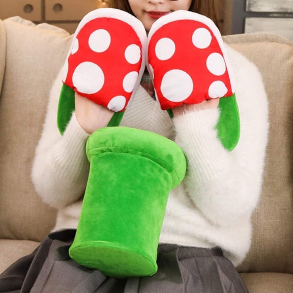 MariPuff™ Saksı Kılıflı Peluş Terlik