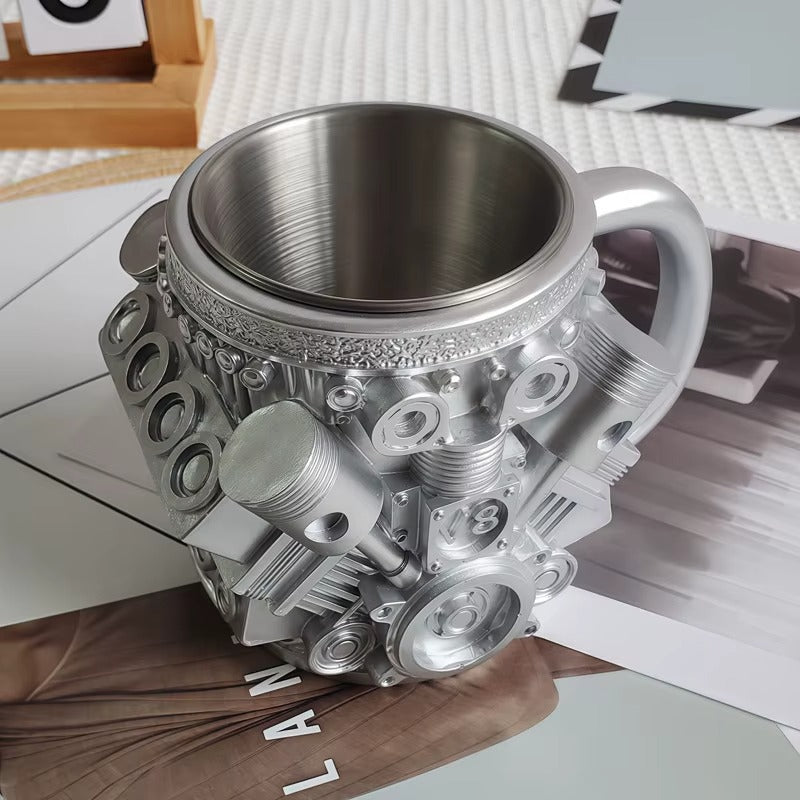 PistonMug™ V8 Motor – Paslanmaz Çelik Kupa Bardak