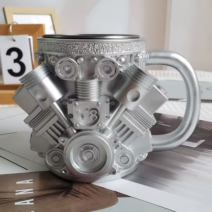 PistonMug™ V8 Motor – Paslanmaz Çelik Kupa Bardak