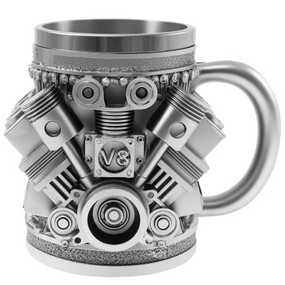PistonMug™ V8 Motor – Paslanmaz Çelik Kupa Bardak